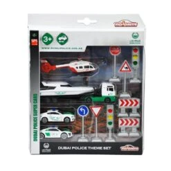 Majorette Dubai Police SOS Theme Set