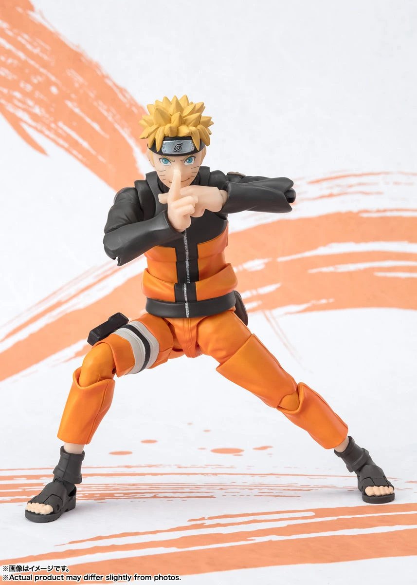 Naruto Uzumaki -Narutop99 Edition- S.H.Figuarts Action Figure By Bandai Tamashii 4 Naruto Uzumaki -Narutop99 Edition- S.H.Figuarts Action Figure By Bandai Tamashii - Image 4