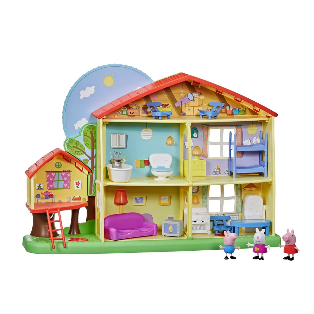 Hasbro Peppa's Playtime To Bedtime House 1 Hasbro Peppa's Playtime To Bedtime House
