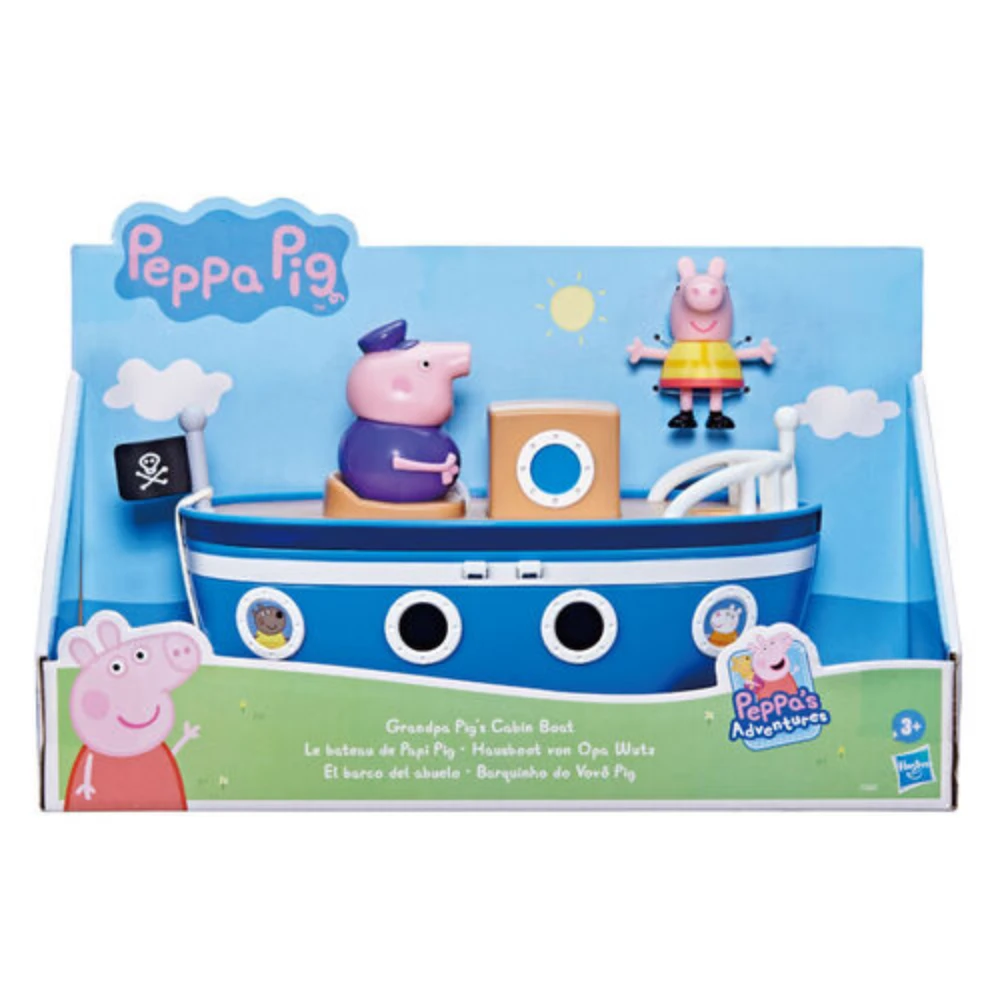 Hasbro Peppa Pig - Grandpa Pig's Cabin Boat 1 Hasbro Peppa Pig - Grandpa Pig's Cabin Boat
