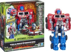 Transformers: Rise Of The Beasts Movie, Smash Changer Optimus Prime Action Figure By Hasbro -Little Things Toys F4642 000 004