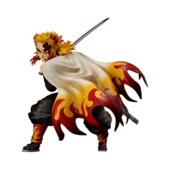GOOD SMILE COMPANY Demon Slayer: Kimetsu No Yaiba Kyojuro Rengoku 1/4 Scale Statue By Freeing