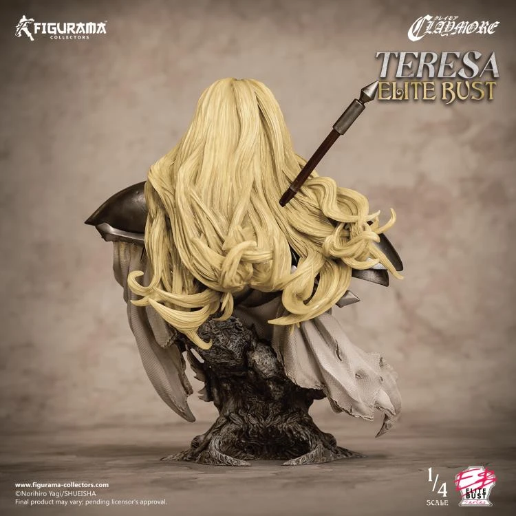 Claymore Elite Teresa 1/4 Scale Limited Edition Bust By Figurama 2 Claymore Elite Teresa 1/4 Scale Limited Edition Bust By Figurama - Image 2