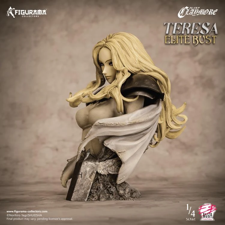 Claymore Elite Teresa 1/4 Scale Limited Edition Bust By Figurama 3 Claymore Elite Teresa 1/4 Scale Limited Edition Bust By Figurama - Image 3