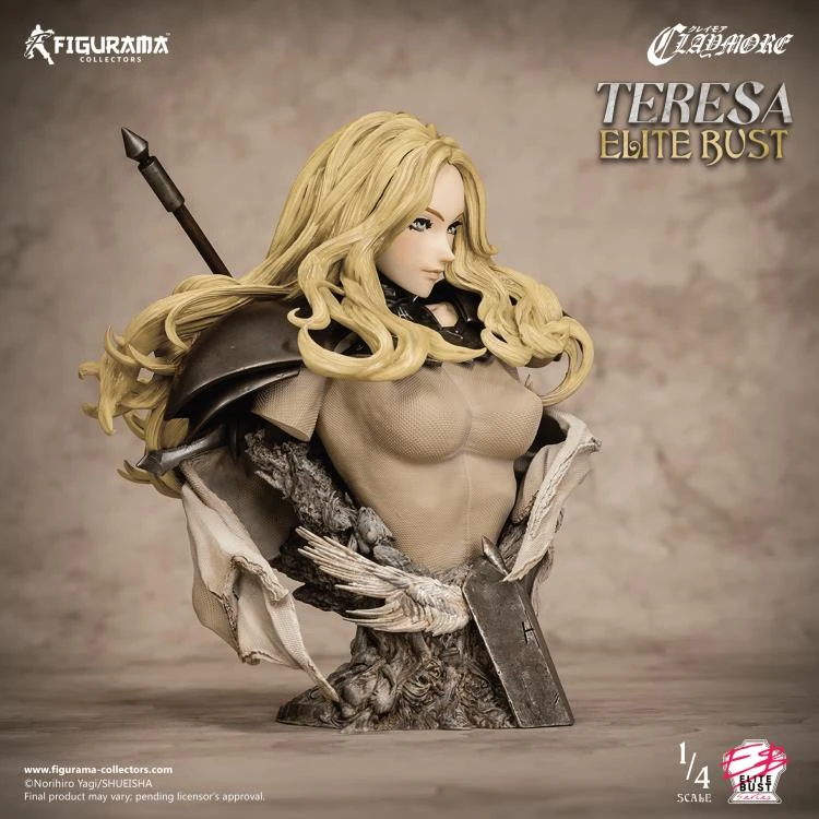 Claymore Elite Teresa 1/4 Scale Limited Edition Bust By Figurama 4 Claymore Elite Teresa 1/4 Scale Limited Edition Bust By Figurama - Image 4