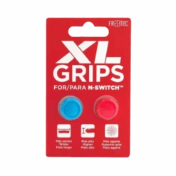 Nintendo Switch Grips Pro XL - Neon Blue / Neon Red