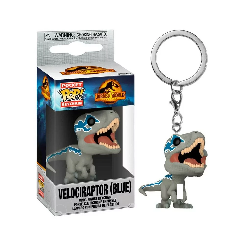 Funko Keychain : Jurassic Park - Blue 2 Funko Keychain : Jurassic Park - Blue - Image 2