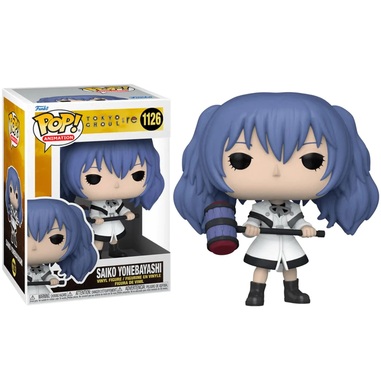 Funko : Tokyo Ghoul Re - Saiko Yonebayashi (1126) 2 Funko : Tokyo Ghoul Re - Saiko Yonebayashi (1126) - Image 2