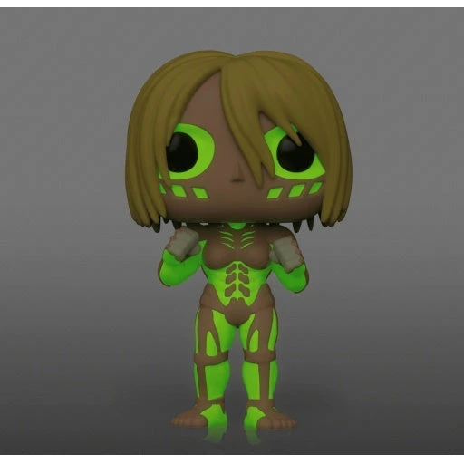 Funko 6" Exc : Attack On Titan - Female Titan (Glow In The Dark) (233) 3 Funko 6" Exc : Attack On Titan - Female Titan (Glow In The Dark) (233) - Image 3