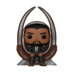 Funko Pop Deluxe Exclusive :Marvel Black Panther - T’Challa On Throne