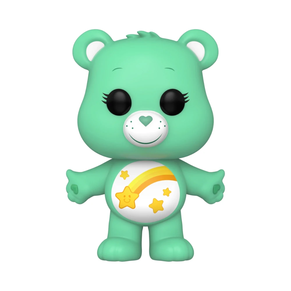 Funko : Care Bears 40th Anniversary - Wish Bear (Flocked) (Chance Of Chase) 1 Funko : Care Bears 40th Anniversary - Wish Bear (Flocked) (Chance Of Chase)