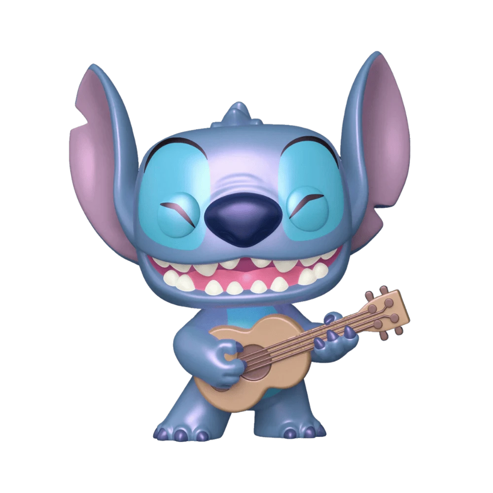 Funko Pop! Disney: Lilo & Stitch - Stitch With Ukulele (PRL)(Exc) 1 Funko Pop! Disney: Lilo & Stitch - Stitch With Ukulele (PRL)(Exc)