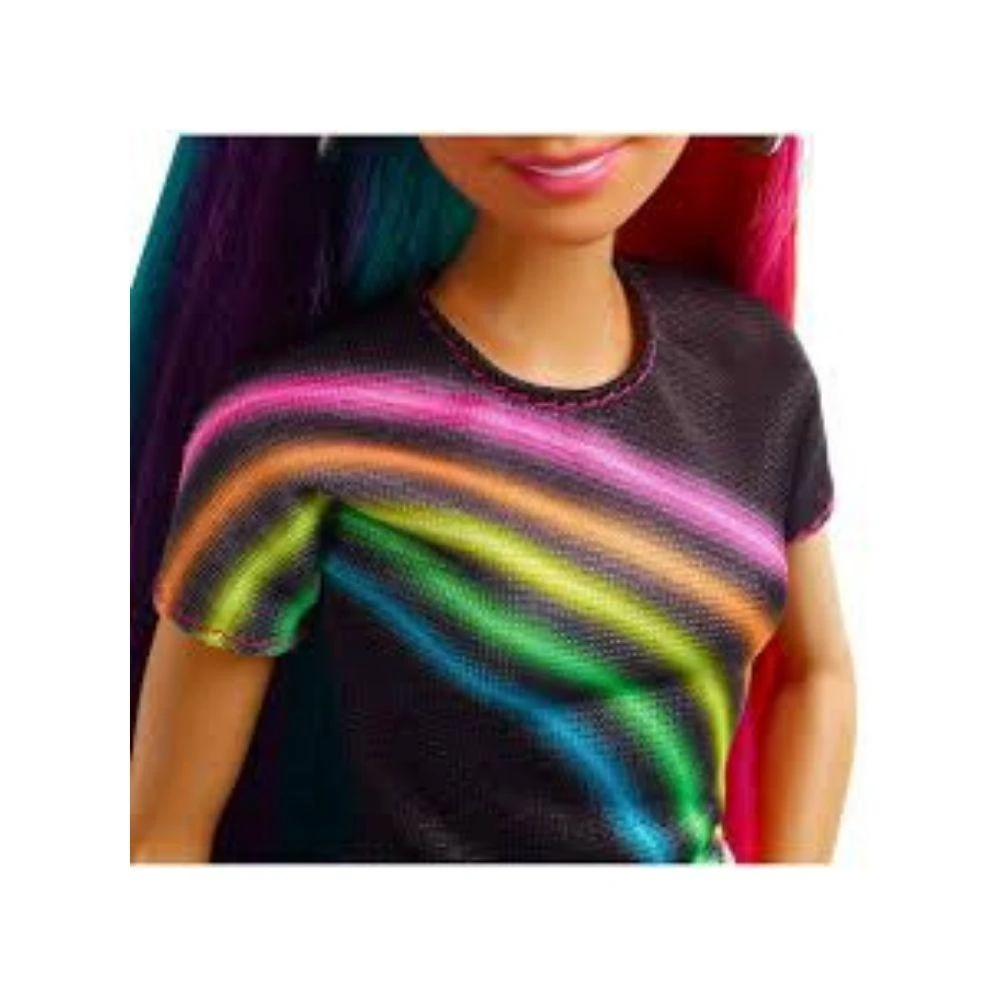 Rainbow Sparkle Hair Barbie Doll 2 Rainbow Sparkle Hair Barbie Doll - Image 2