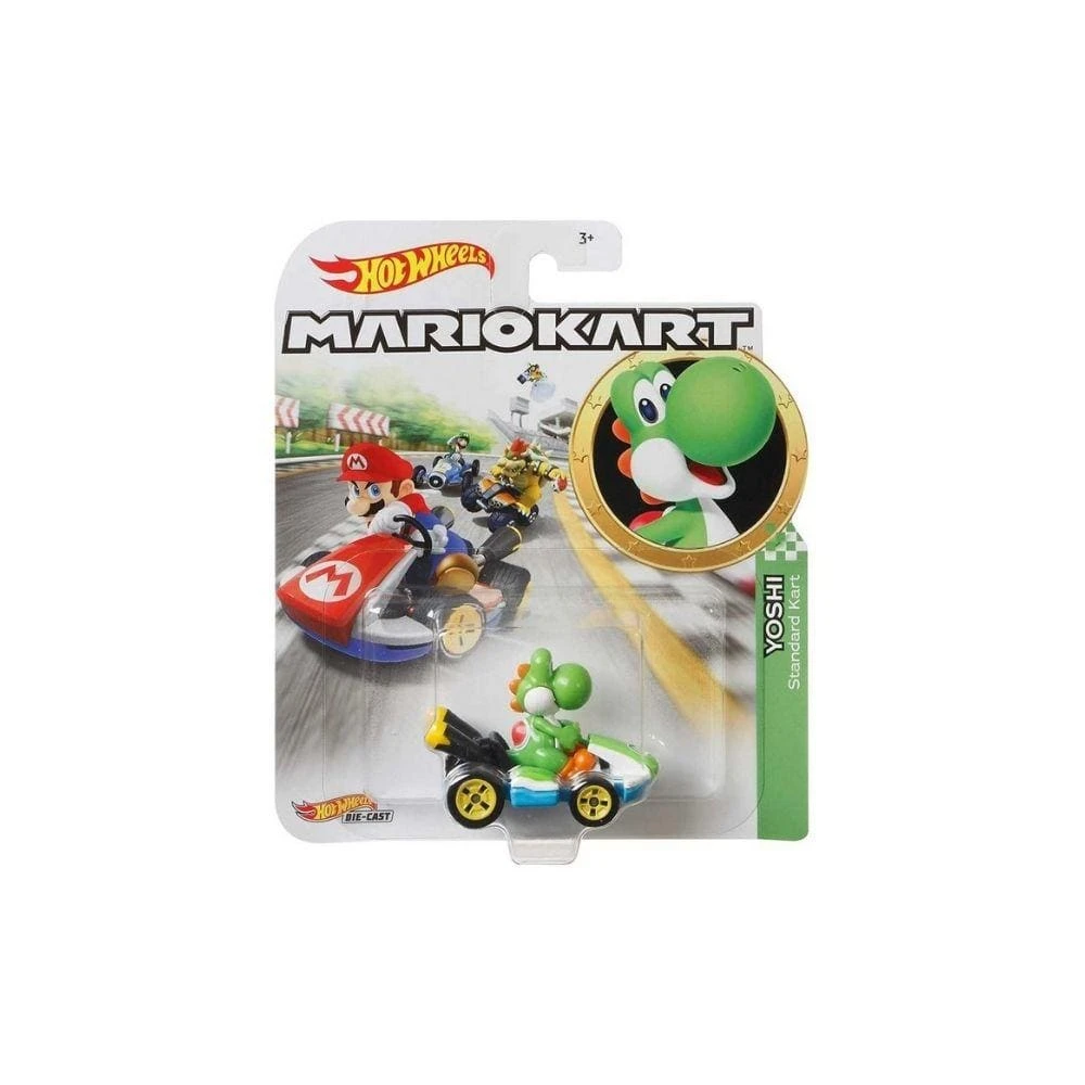 Hot Wheels 1:64 MARIO KART - YOSHI 2 Hot Wheels 1:64 MARIO KART - YOSHI - Image 2