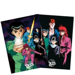 Yu Yu Hakusho Yusuke And His Group 52X38 Cm Set 2 Chibi Posters By Gb Eye