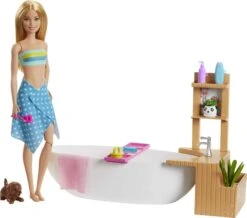 MATTEL Barbie Fizzy Bath Doll And Playset -Little Things Toys GJN32 000 003
