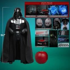 Star Wars Darth Vader ROTJ 40th Anniversary (Deluxe Edition) Action Figure By Hot Toys -Little Things Toys GK 614094 000 006