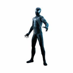 Marvel Spider Man Peter Parker (black Suit ) 1:6 Scale Action Figure By Hot Toys