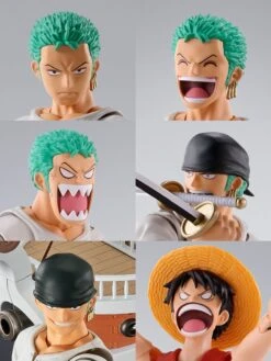 One Piece Roronoa Zoro ( Romance Dawn ) S.H.Figuarts Action Figure By Bandai Tamashii -Little Things Toys GK 666253 000 004