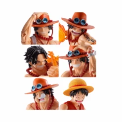 One Piece PORTGAS D ACE -FLAME FIST- S.H.Figuarts Action Figure By Bandai Tamashii -Little Things Toys GK 668103 000 004