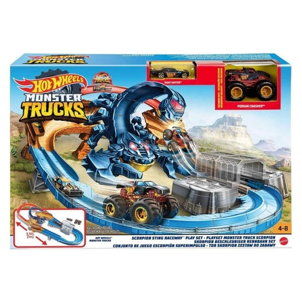 Hot Wheels Mt Scorpion Sting Raceway Playset 3 Hot Wheels Mt Scorpion Sting Raceway Playset - Image 3
