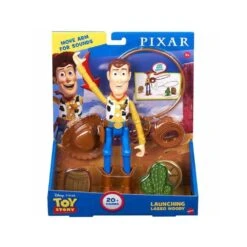 Toy Story 7'' Woody Launching Lasso Action Toy Figure