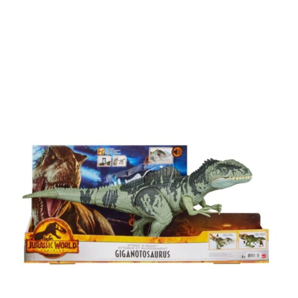 MATTEL Jurassic World Strike 'N Roar Giganotosaurus 1 MATTEL Jurassic World Strike 'N Roar Giganotosaurus