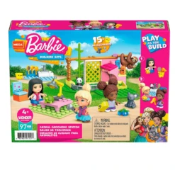 Mega Bloks Mega Construx Barbie Building Set Animal Grooming Station