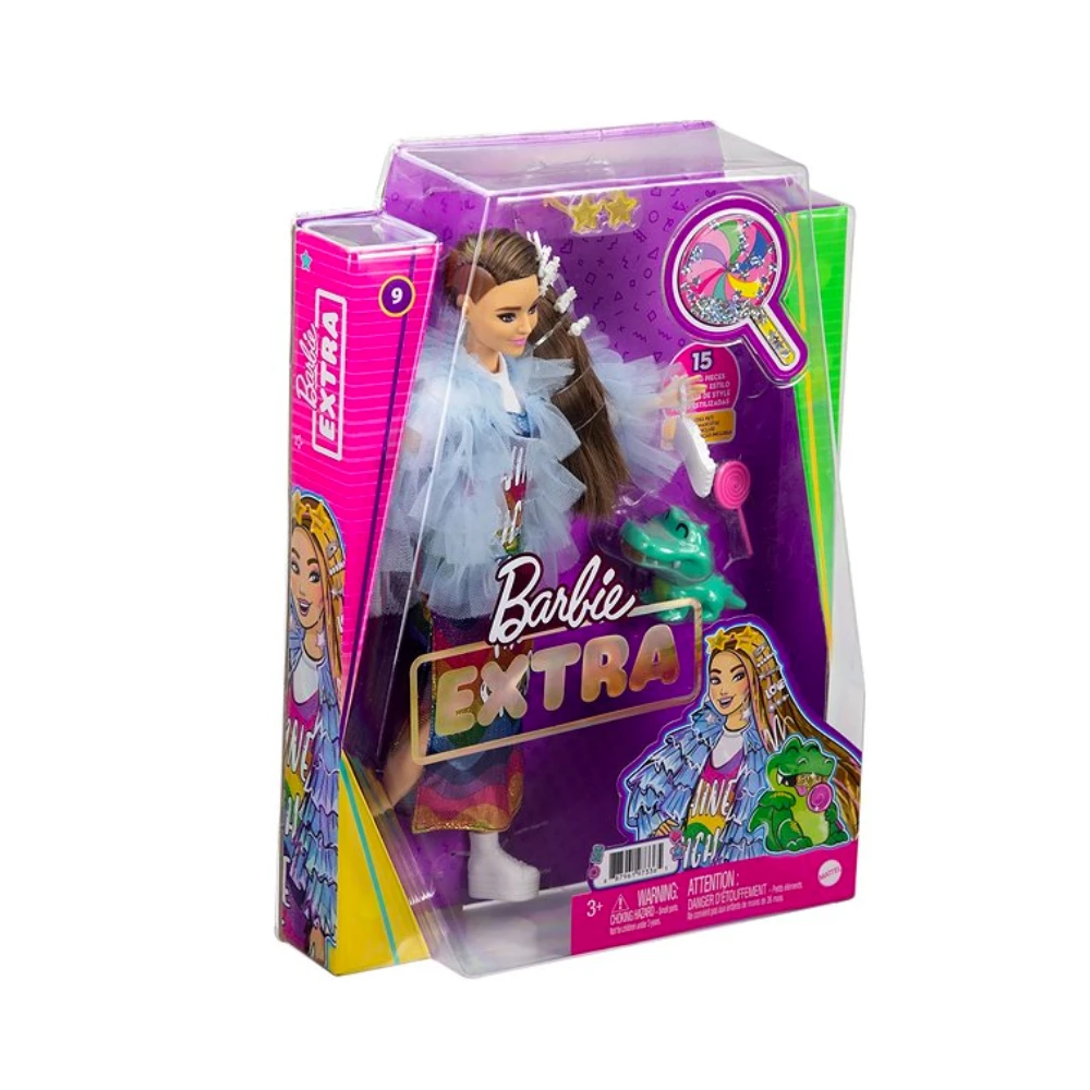 Mattel Barbie Extra Rainbow Dress 1 Mattel Barbie Extra Rainbow Dress