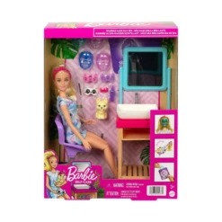 MATTEL Barbie Sparkle Mask Spa Day Playset -Blonde