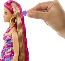 MATTEL Barbie Totally Hair Doll - Curvy -Little Things Toys HCM89 000 004