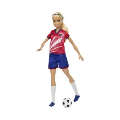 Barbie Soccer Doll - Blonde By Mattel