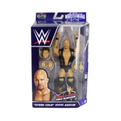 MATTEL WWE Wrestle Mania "Stone Cold" Steve Austin Elite Collection Action Figure