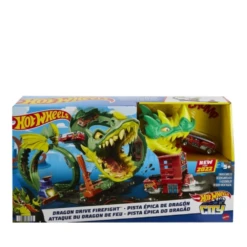 MATTEL Hot Wheels Dragon Drive Firefight Track Set