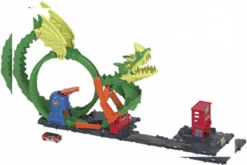 MATTEL Hot Wheels Dragon Drive Firefight Track Set -Little Things Toys HDP03 000 003