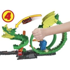 MATTEL Hot Wheels Dragon Drive Firefight Track Set -Little Things Toys HDP03 000 005