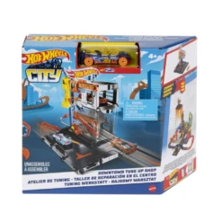 MATTEL Hot Wheels City Downtown Repair Station Playset