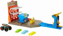 Hot Wheels Monster Truck Blast Station Playset By Mattel -Little Things Toys HFB12 000 003