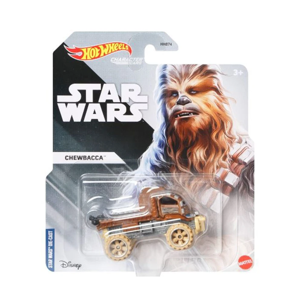 MATTEL Hot Wheels Star Wars Character Cars Chewbacca 1 MATTEL Hot Wheels Star Wars Character Cars Chewbacca