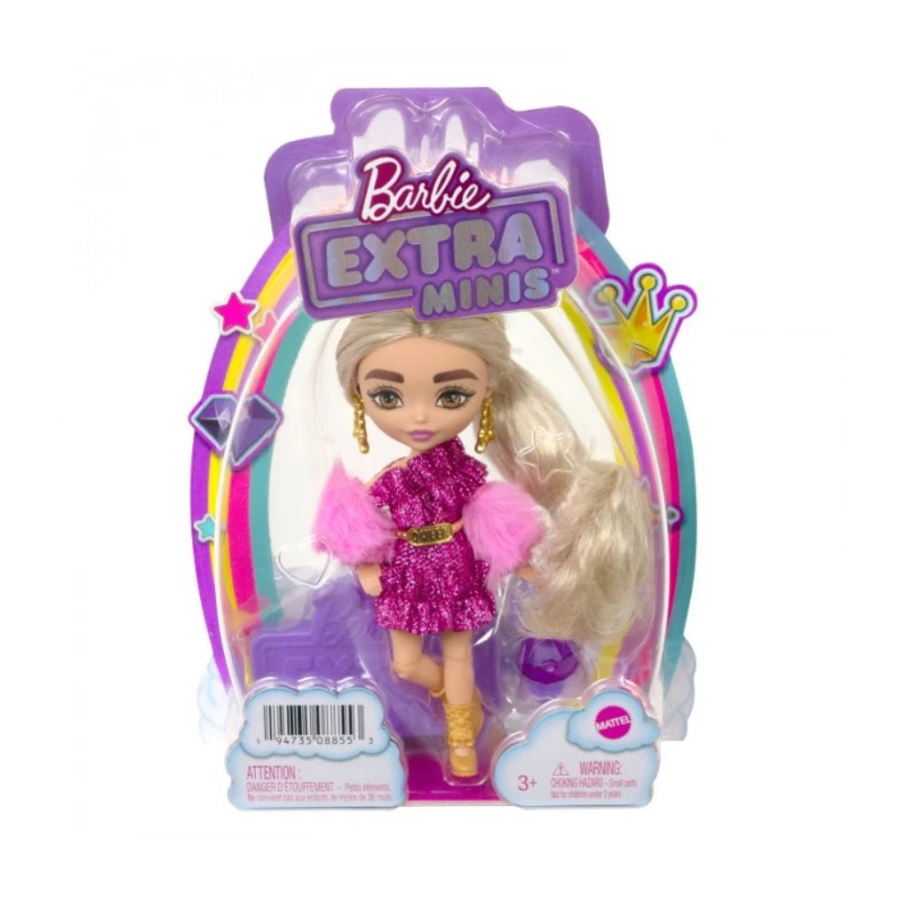 MATTEL Barbie Extra Minis Doll - Gold Crown 1 MATTEL Barbie Extra Minis Doll - Gold Crown
