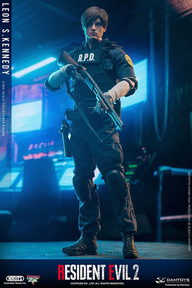 RESIDENT EVIL LEON KENNEDY 1/6 Scale Action Figure By Hot Toys 2 RESIDENT EVIL LEON KENNEDY 1/6 Scale Action Figure By Hot Toys - Image 2