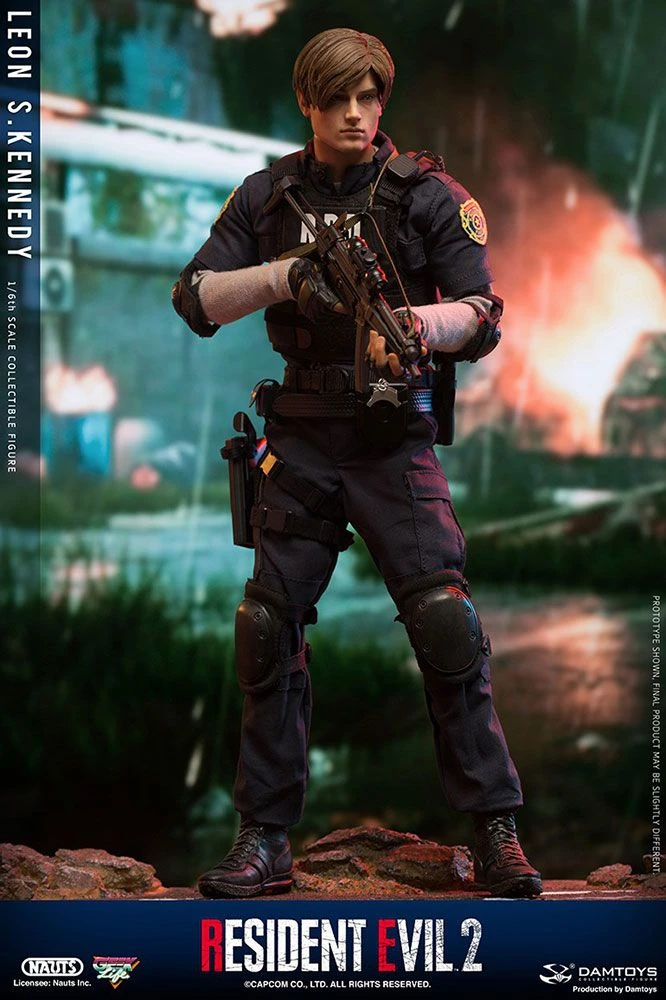 RESIDENT EVIL LEON KENNEDY 1/6 Scale Action Figure By Hot Toys 7 RESIDENT EVIL LEON KENNEDY 1/6 Scale Action Figure By Hot Toys - Image 7