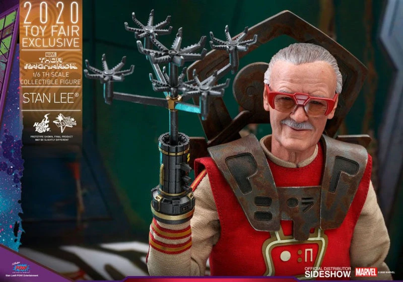 Marvel STAN LEE BARBER SAKAAR PLANET 1/6 Scale Action Figure By Hot Toys 2 Marvel STAN LEE BARBER SAKAAR PLANET 1/6 Scale Action Figure By Hot Toys - Image 2
