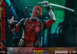 Marvel ZOMBIE DADPOOL 1/6 Scale Action Figure By Hot Toys -Little Things Toys HK 607096 000 006
