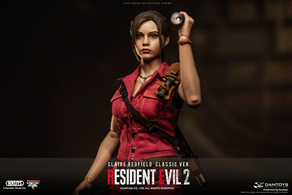 Resident Evil 2 Claire Redfield (Classic Ver.) 1/6 Scale Figure By HOT HEART 2 Resident Evil 2 Claire Redfield (Classic Ver.) 1/6 Scale Figure By HOT HEART - Image 2