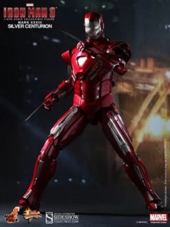 Hot Toys Iron Man Silver Centurion MMS213 -Little Things Toys HK175409 000 004