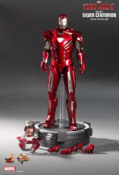Hot Toys Iron Man Silver Centurion MMS213 -Little Things Toys HK175409 000 005