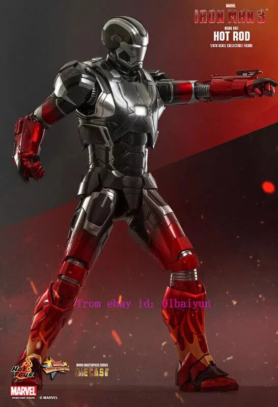 Marvel Iron Man 3 Hot Rod Mk22 Mark XXII 1/6 Scale Action Figure By Hot Toys 3 Marvel Iron Man 3 Hot Rod Mk22 Mark XXII 1/6 Scale Action Figure By Hot Toys - Image 3
