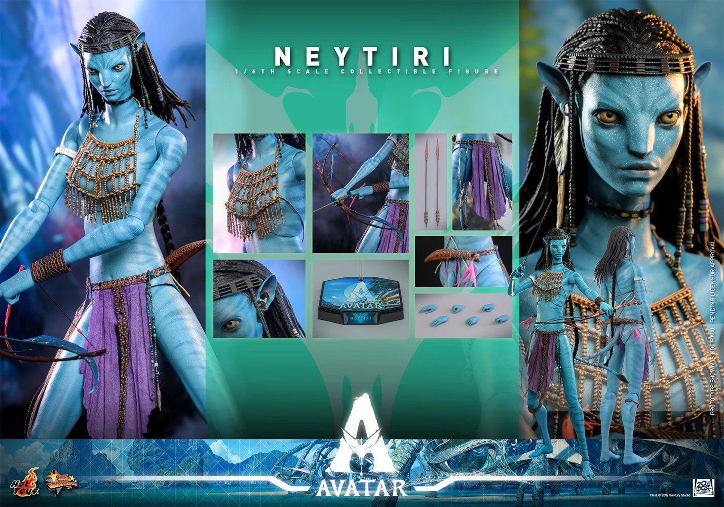 Avatar Neytiri Sixth Scale Figure By Hot Toys 3 Avatar Neytiri Sixth Scale Figure By Hot Toys - Image 3