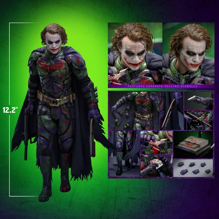 The Joker (Batman Imposter Version) (Artisan Edition) Action Figure By Hot Toys 2 The Joker (Batman Imposter Version) (Artisan Edition) Action Figure By Hot Toys - Image 2